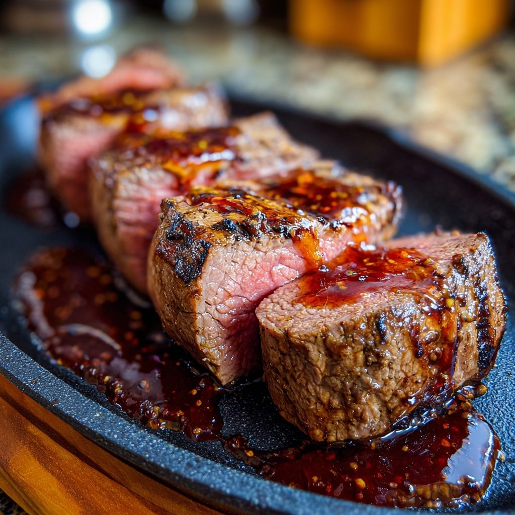 Beef Tenderloin with Fig Glaze