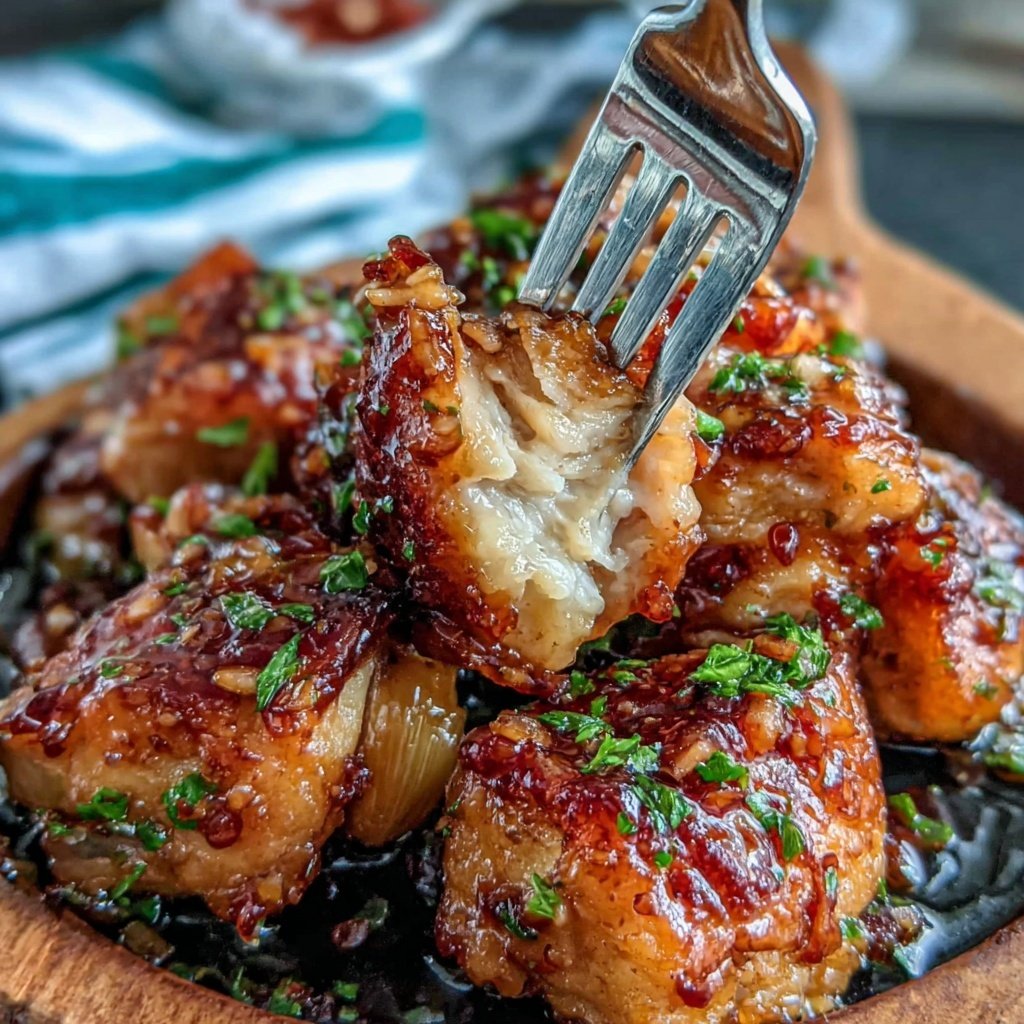 Spring Dinner Honey Garlic Chicken