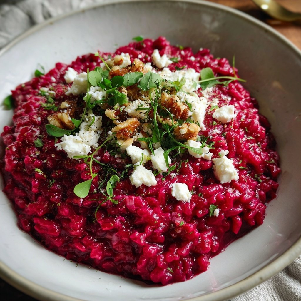 Romantic Beetroot Risotto