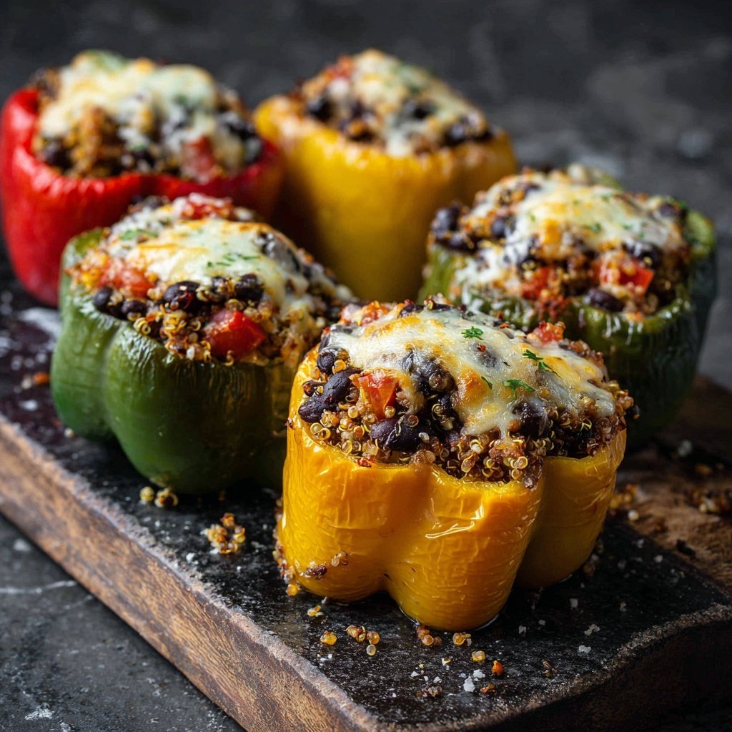 Baked Stuffed Bell Peppers