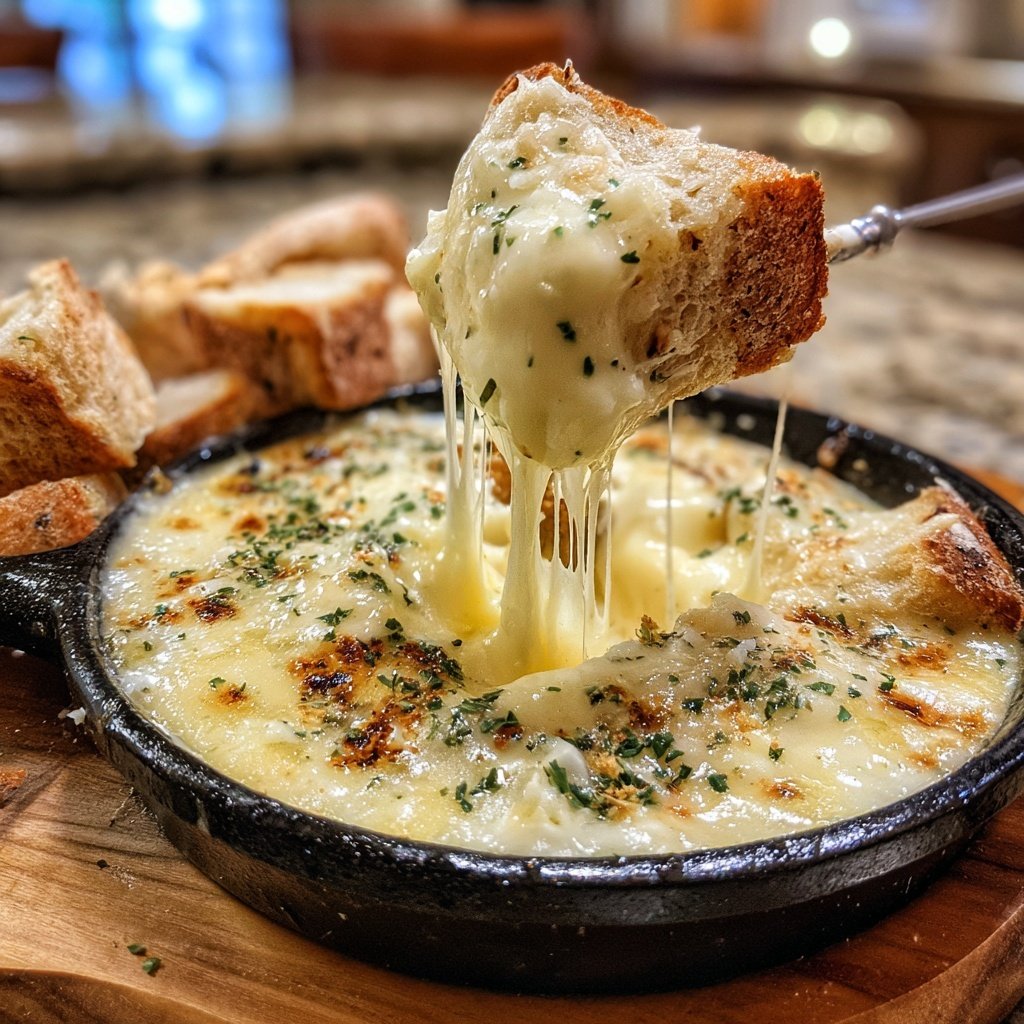Fondue with Truffle Cheese