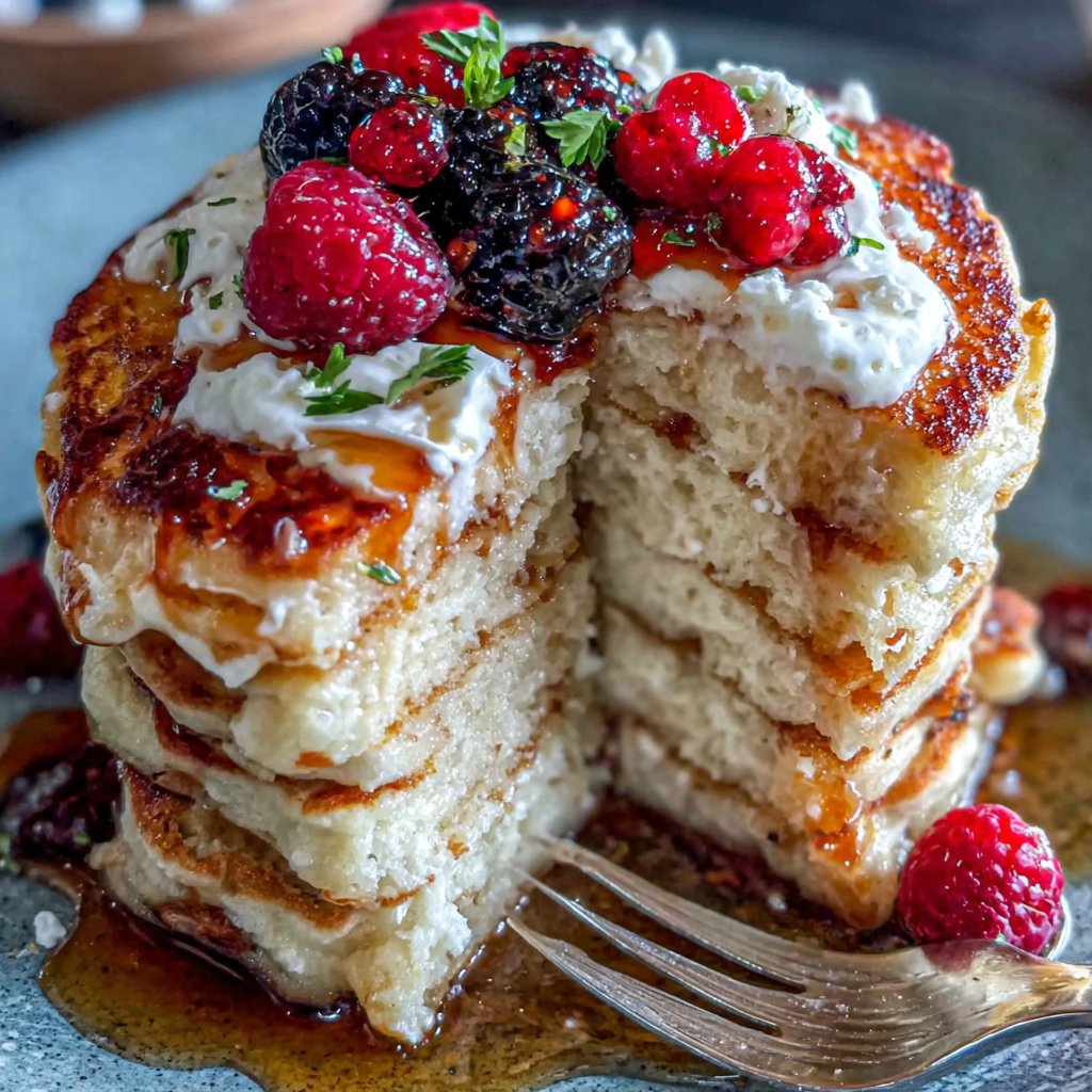 Protein Pancakes With Greek Yogurt