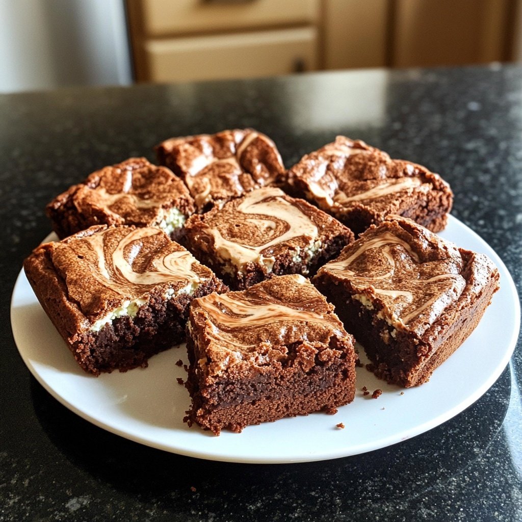 Cottage Cheese Brownies with Cinnamon