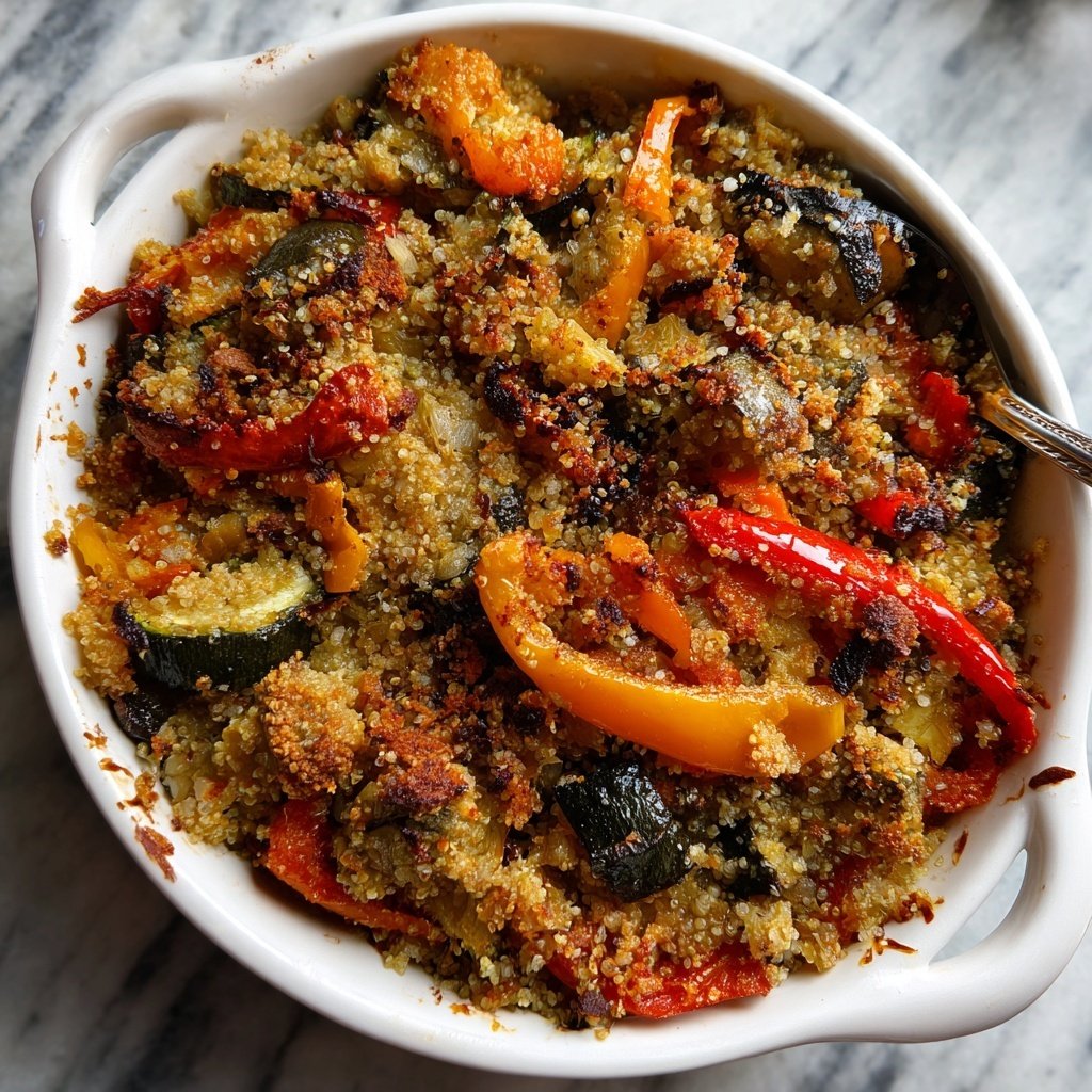 Sunday Roasted Vegetable Grain Bake