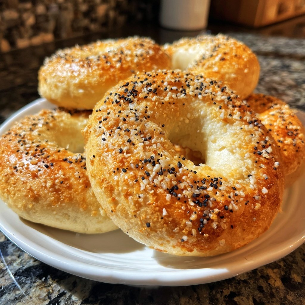 Soft Greek Yogurt Bagels No Yeast