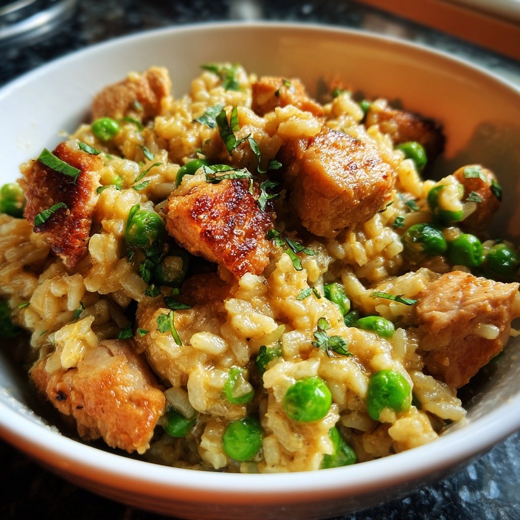 One Pot Chicken And Rice With Garlic