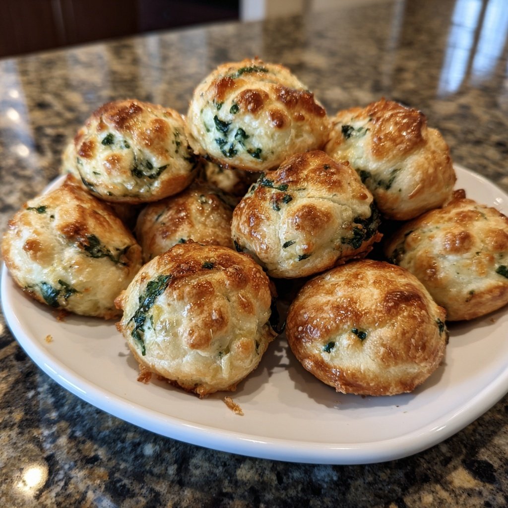 Super Bowl Party Food Spinach Ricotta Puffs