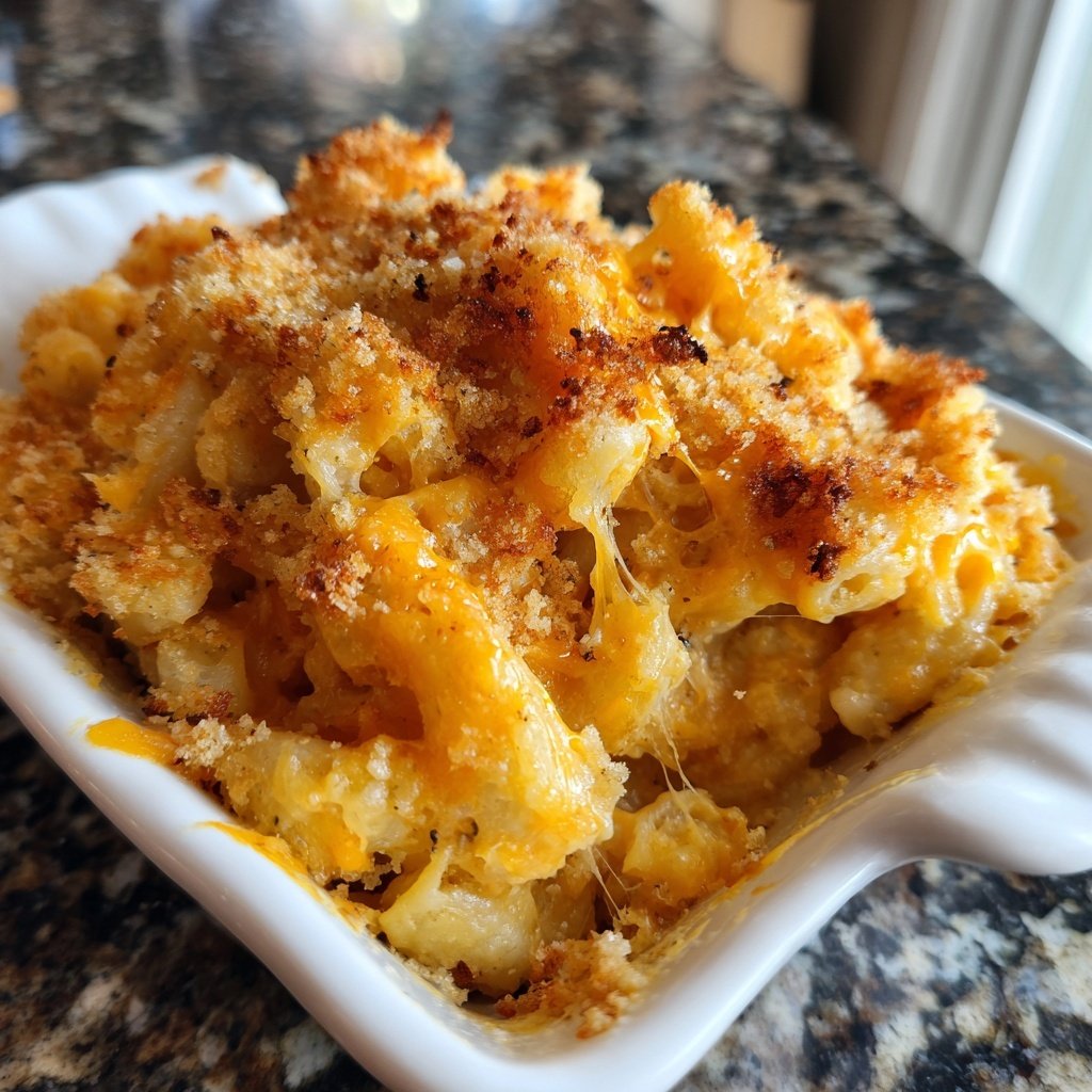 Comfort Food Baked Mac And Cheese